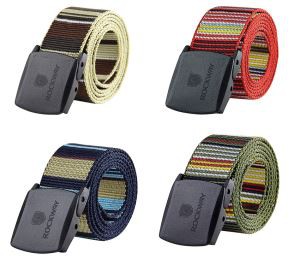 Plastic Cam Buckle Nylon EDC Belt