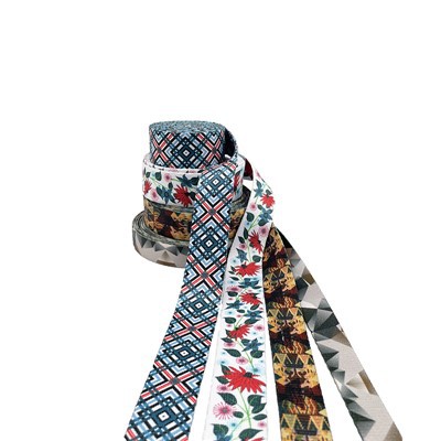 Segondè Kalite Custom enprime Polyester Webbing
